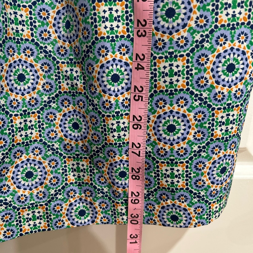 Jcrew Colorful Patterned Sleeveless Dress - Picture 7 of 8
